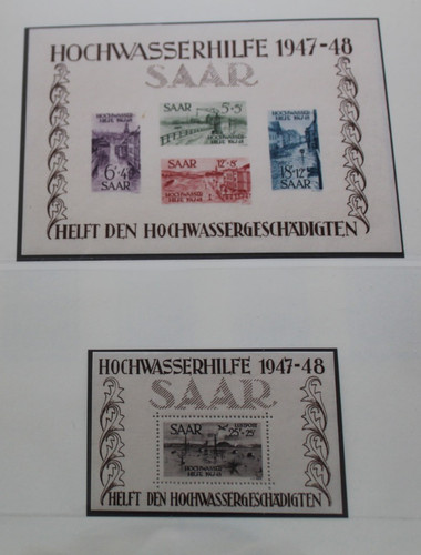Saarland komplette sammlung - -,