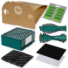 Beutel Filter Set passt für Vorwerk Tiger 251 252 Aktivfiltersystem Rundbürsten