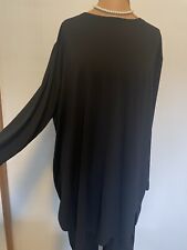 H&M Tunika Shirt Schwarz Gr. 3XL