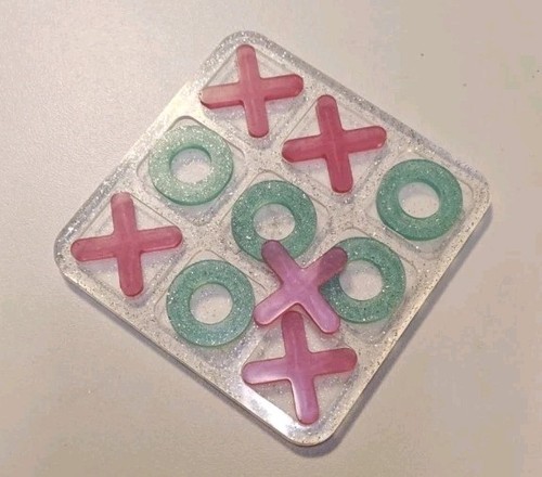 Tic tac toe - tic-tac-toe, epoxy