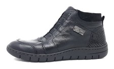 Reflexan Stiefelette Leder Damenschuhe Stiefeletten Reißverschluss Stiefelette S