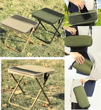 Adjustable Folding Stool Portable Seat Camping Outdoor Fishing Chair Pocket Mini