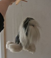 Bearded Collie Marionette Sonderanfertigung