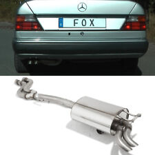 FOX Sportauspuff Racinganlage ab Kat. Mercedes E-Klasse W124 E420 E500 2x55mm