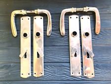 1 v. 2 Türgarnituren / Türbeschläge / original Jugendstil Berliner Altbau