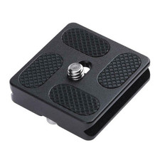Schnellwechselplatte PU-40 Standard-Stativkugelkopf 1/4 Zoll für Arca-Swiss