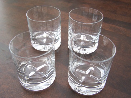 Schwere whisky tumbler - x,