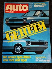Auto Zeitung Nr. 26 15.12.1973