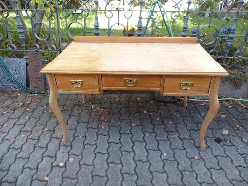 Schreibtisch weichholz 1880 - schreibtisch,