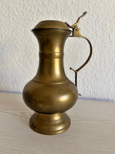Schöne messing kanne vase - kanne,