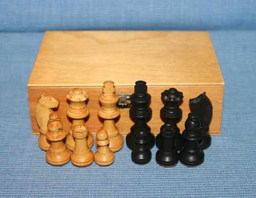 Schachfiguren holz - holz, /