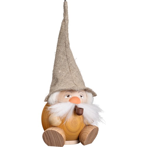 Kugelräucherfigur waldzwerg - kugelräucherfigur, "waldzwerg"