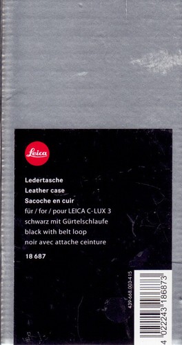 Leica 18687 ledertasche - leica,