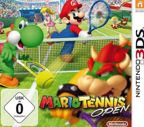 Nintendo 3ds mario tennis open - tennis,