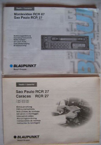Blaupunkt montevideo rcr - montevideo, 87