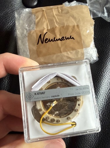 Neumann k870 kapsel - neumann,