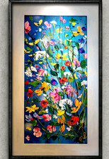 ORIGINAL , GERAHMTES GEMÄLDE