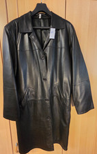 Herren- Ledermantel, 1- reihig, 5 Knopf, Gr. 52, weiches Lamm- Nappaleder_neu