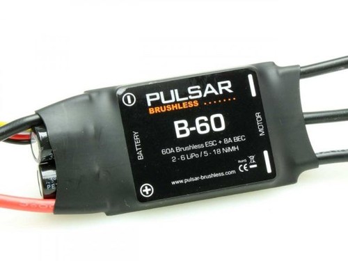 Brushless regler pulsar 60 - brushless, b-60