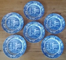 6 Vintage italienische Blue