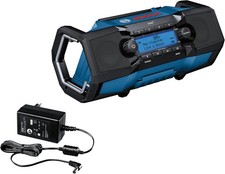 Bosch Professional 18V System Akku Baustellenradio GPB 18V-2 SC (Empfang über