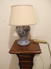 Tischlampe mit keramikfuß - mit,