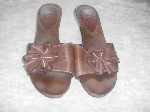 Holzschuhe braun absatz - holzschuhe,