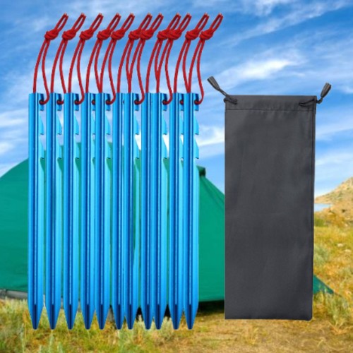 Zelthering set mit tragetasche - set,