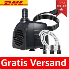 Hochleistungs-Wasserpumpe 25W für Aquarien, überhitzungsgeschützt, ultraleise