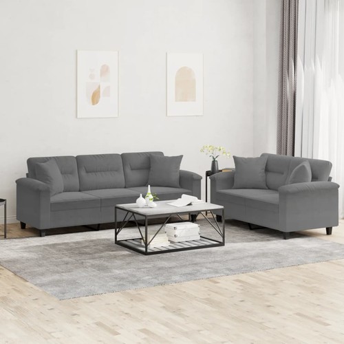 Sofagarnitur mit kissen sofa - sofagarnitur,