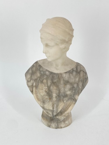 Büste frau marmor optik - marmor,