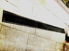 Aluminium Fensterbank Fenstersims aussen 2,45 mtr.lang x 15 cm braun, 1 Endstück