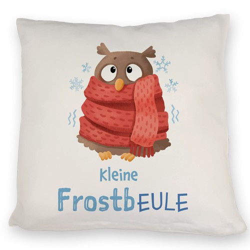 Kleine frostbeule kissen mit - frostbeule,