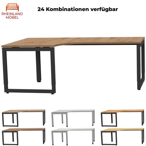 Eckschreibtisch nova premium - eckschreibtisch,