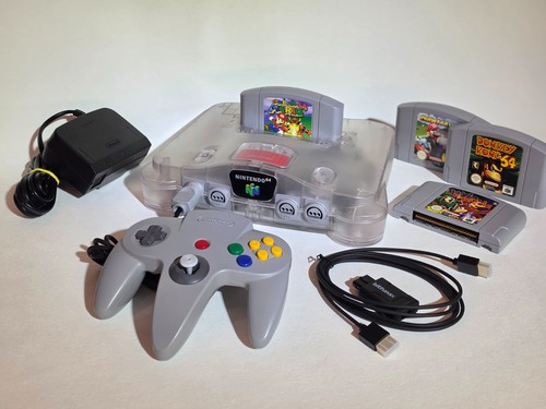 Nintendo n64 konsole clear - nintendo,