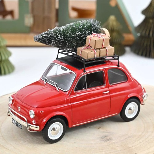 Fiat 500l 1968 green christmas - green,