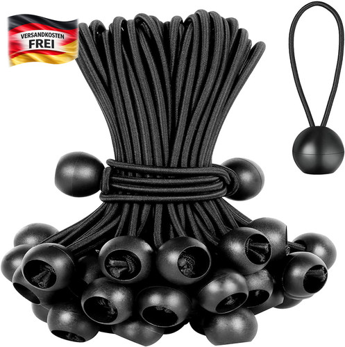 Spanngummis mit kugel 10cm set - kugel,