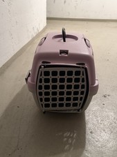 Pink graue Katzenbox