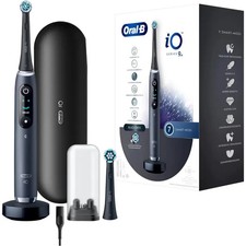 Oral-B iO Series 9N, Black 7 Putzmodi, mit Lade-Reiseetui & 2 Aufsteckbürsten