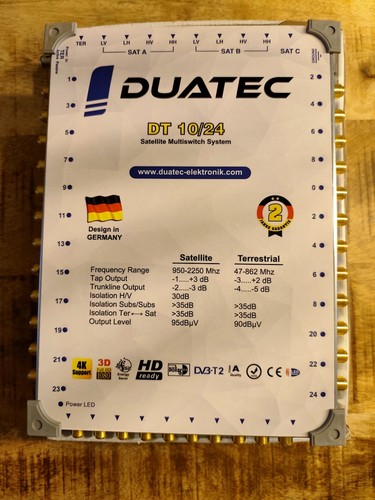 Duatec 24 satellite - duatec, dt