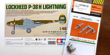 Tamiya 1:48 Lockheed P-38H LIGHTNING, NEU