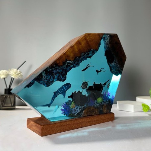 Unterwasser harzlampe - unterwasser,
