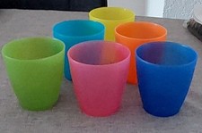 Ikea: 5 Kunststoffbecher / Trinkbecher / Kinderbecher, 6 St.