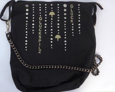 Umhängetasche Schultertasche bestickt Glückspilz