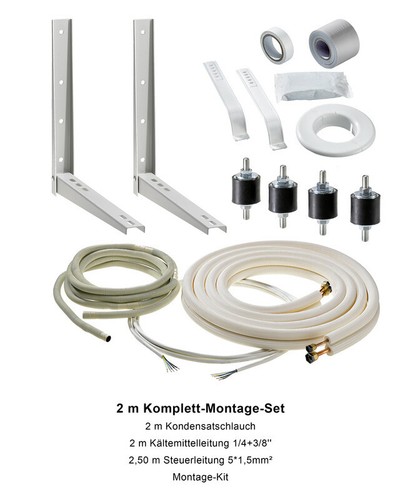 Komplett montageset - m,