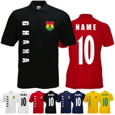 2018 ghana polo shirt - wm,