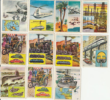 Was weißt du von der Welt Birkel Nudel Werke Sammelbilder Flugzeuge U Boot Züge