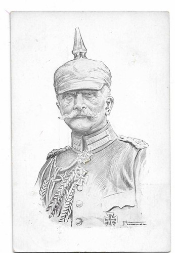 Postkarte generalfeldmarschall - postkarte,