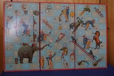 Spielplan Zirkusspiel  Clownspiel  Leiterspiel  Circusspiel