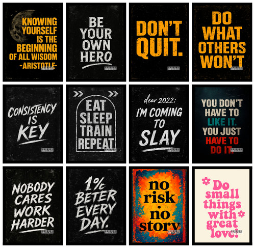 Motivierendes zitat poster - motivierendes,